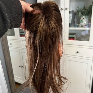 BRAND NEW 12-16 inch Lauren Ashtyn human hair Mila balayage topper